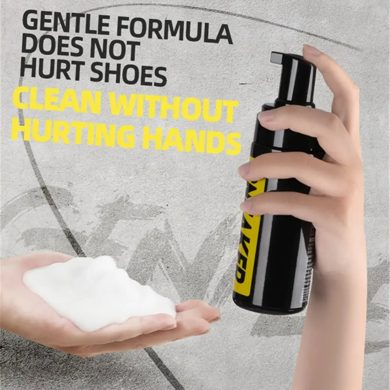 Sneaker Care Clean - Kit detergente per schiuma per scarpe