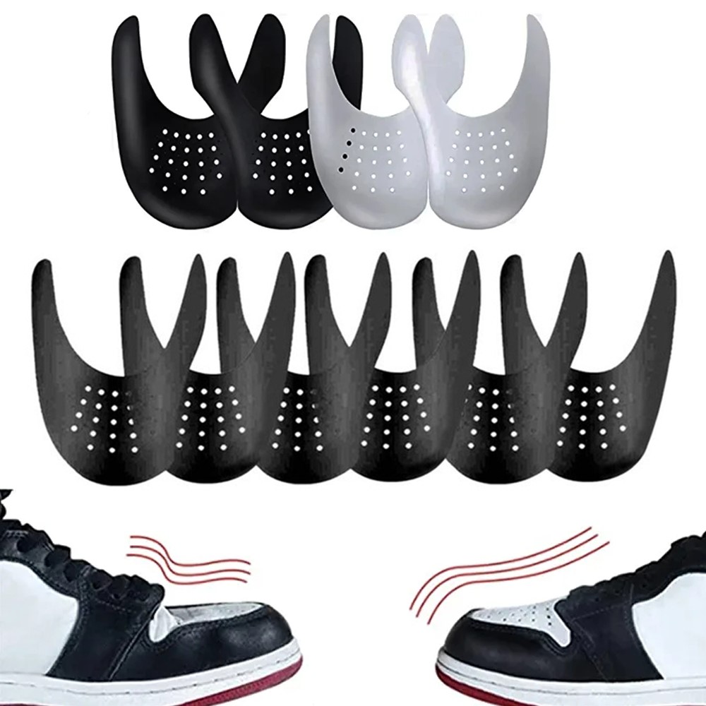 Crease Protector Toe - 5Pairs Anti Crease Shoes Protector per