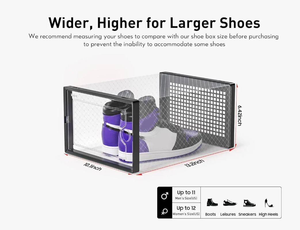 Scatole impilabili per scarpe, - Sneaker Case recensione e prezzo