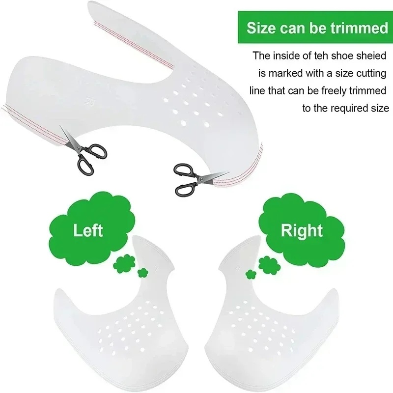 2 Paia di Protezioni Anti-Pieg - Crease Protector Toe recensione e prezzo